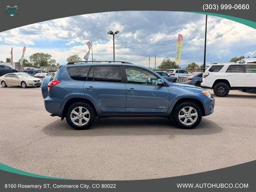Pacific Blue Metallic 2012 Toyota RAV4 Limited