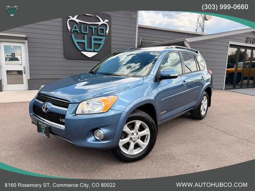 Pacific Blue Metallic 2012 Toyota RAV4 Limited