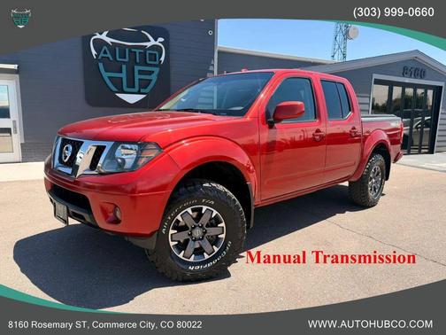 Lava Red 2015 Nissan Frontier PRO-4X