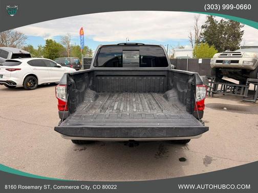Gun Metallic 2017 Nissan Titan SV