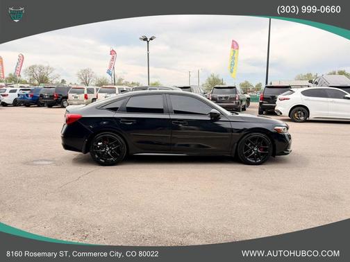 Crystal Black Pearl 2023 Honda Civic Sport
