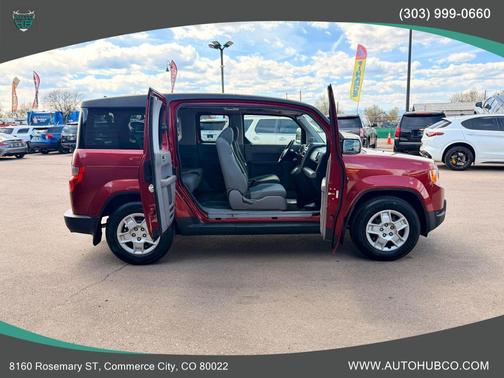 Burgundy 2009 Honda Element LX