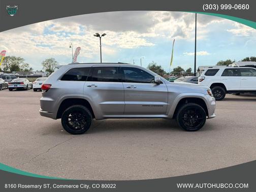Billet Silver Metallic Clearcoat 2016 Jeep Grand Cherokee High Altitude