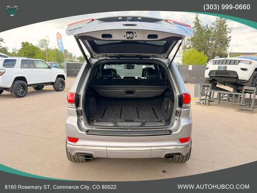 Billet Silver Metallic Clearcoat 2016 Jeep Grand Cherokee High Altitude