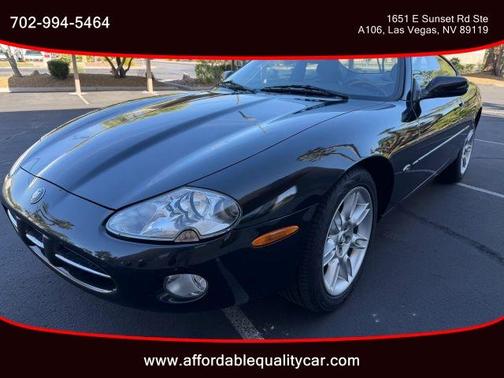 Black 2001 Jaguar XK8