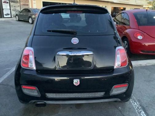Black 2012 FIAT 500 Sport