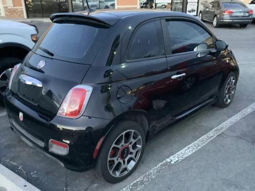 Black 2012 FIAT 500 Sport
