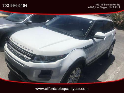 Fuji White 2015 Land Rover Range Rover Evoque Pure