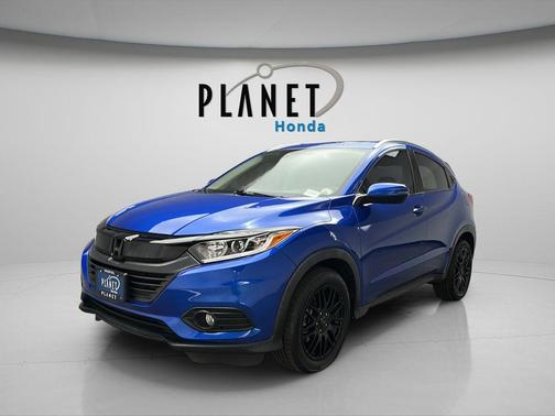 Aegean Blue Metallic 2021 Honda HR-V EX