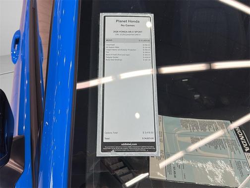 2026 Honda HR-V Sport