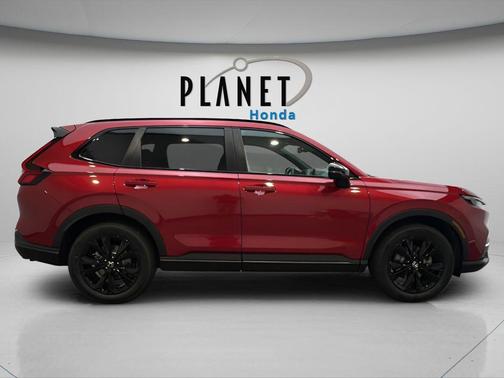 Radiant Red Metallic 2026 Honda CR-V Hybrid Sport Touring