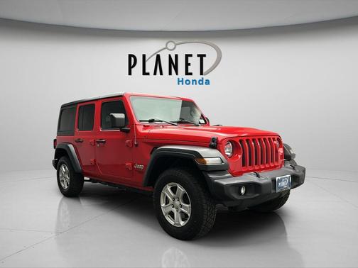 Firecracker Red Clearcoat 2020 Jeep Wrangler Unlimited Sport