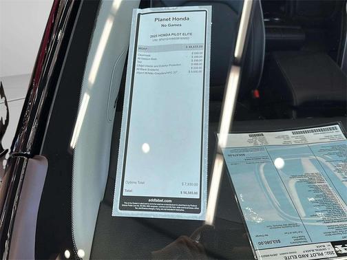 2025 Honda Pilot Elite