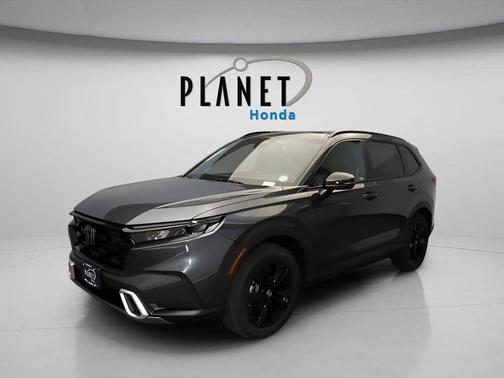 Meteorite Gray Metallic 2026 Honda CR-V Hybrid Sport Touring