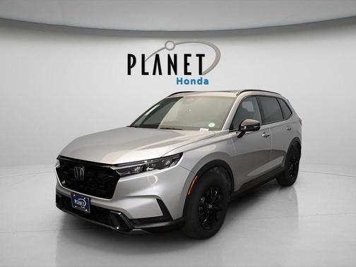 Solar Silver Metallic 2026 Honda CR-V Hybrid Sport-L