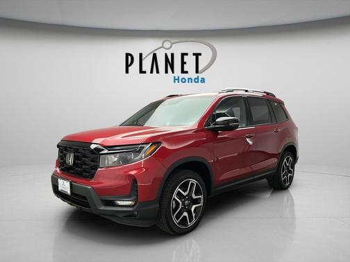 Radiant Red Metallic II 2022 Honda Passport Elite