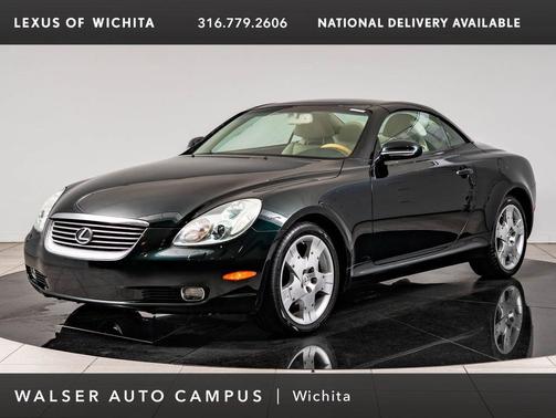 Green 2004 Lexus SC 430 Base