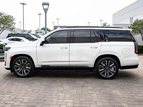 Crystal White Tricoat 2023 Cadillac Escalade Sport