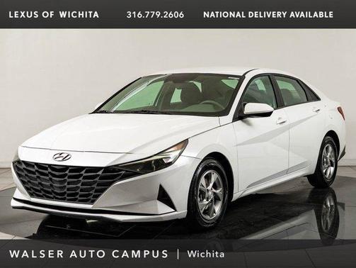 Quartz White 2021 Hyundai ELANTRA SE