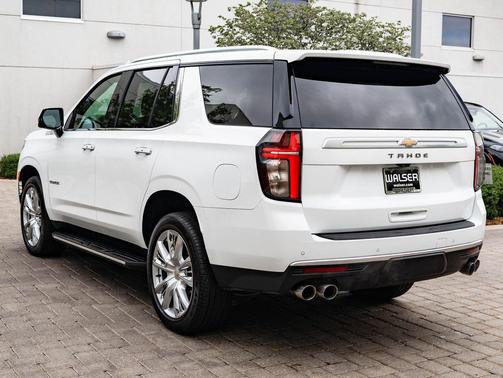 Summit White 2021 Chevrolet Tahoe 4WD High Country