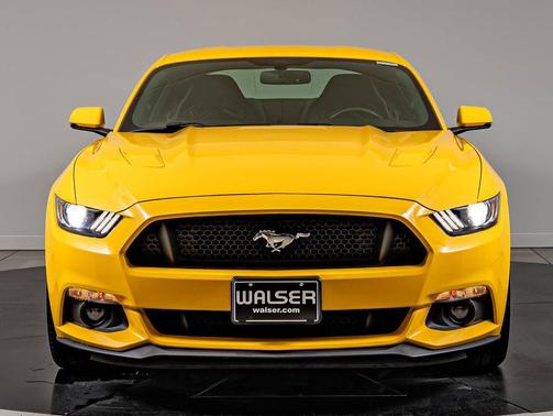Triple Yellow Tri-Coat 2015 Ford Mustang GT Premium