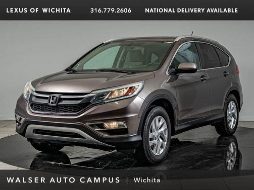 Gray 2015 Honda CR-V EX-L