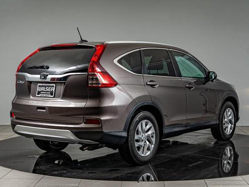 Gray 2015 Honda CR-V EX-L