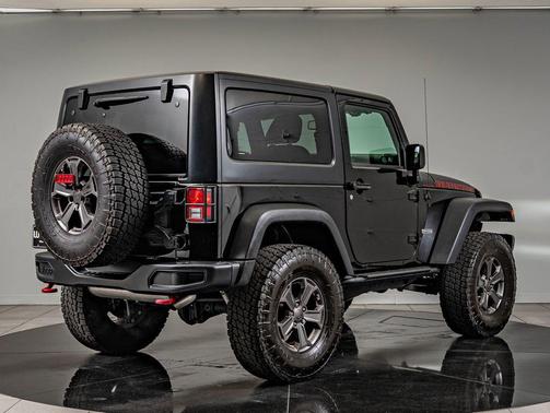 Black Clearcoat 2017 Jeep Wrangler Rubicon