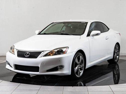 White 2010 Lexus IS 250C Base