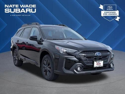 Crystal Black Silica 2025 Subaru Outback Onyx Edition