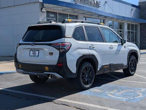Crystal White Pearl 2026 Subaru Forester Wilderness