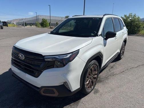 Crystal White Pearl 2026 Subaru Forester Sport