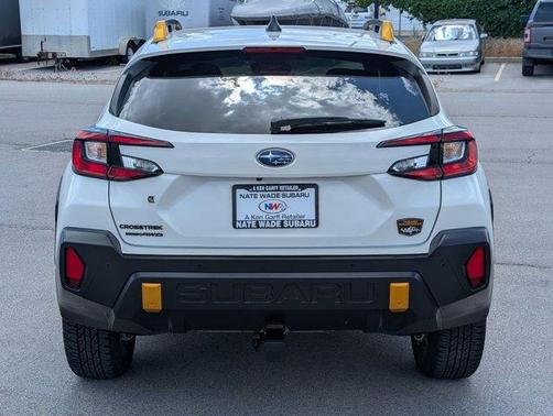 Crystal White Pearl 2024 Subaru Crosstrek Wilderness
