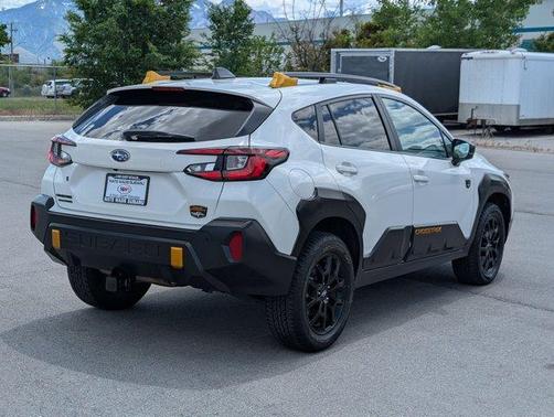 Crystal White Pearl 2024 Subaru Crosstrek Wilderness