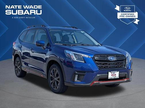 Sapphire Blue Pearl 2023 Subaru Forester Sport