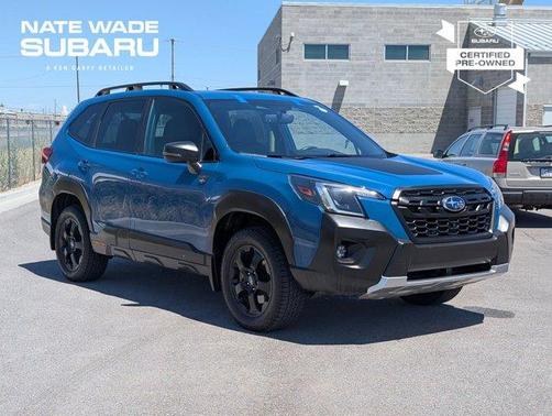 Geyser Blue 2023 Subaru Forester Wilderness