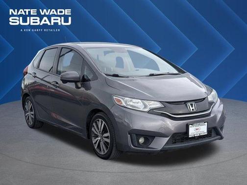 Gray 2015 Honda Fit EX