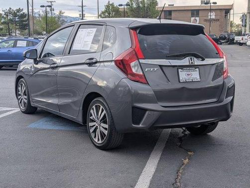 Gray 2015 Honda Fit EX