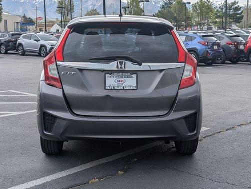 Gray 2015 Honda Fit EX