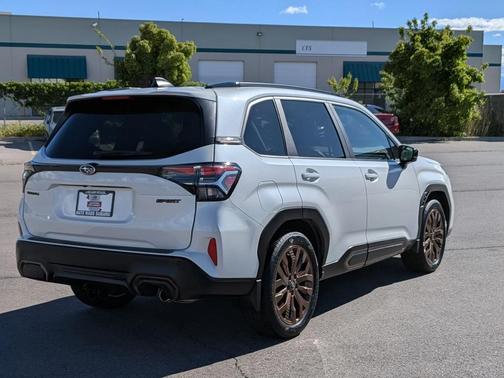 Crystal White Pearl 2025 Subaru Forester Sport