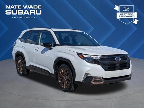 Crystal White Pearl 2025 Subaru Forester Sport