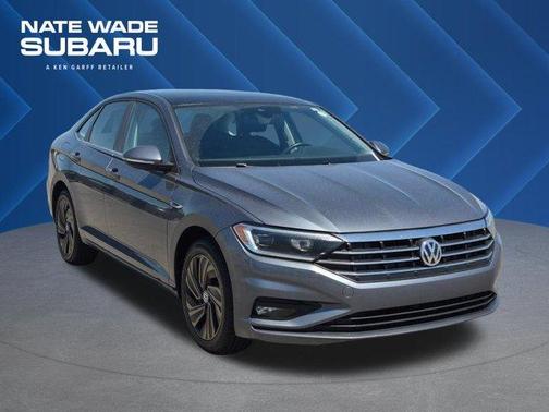 Platinum Gray Metallic 2019 Volkswagen Jetta 1.4T SEL Premium