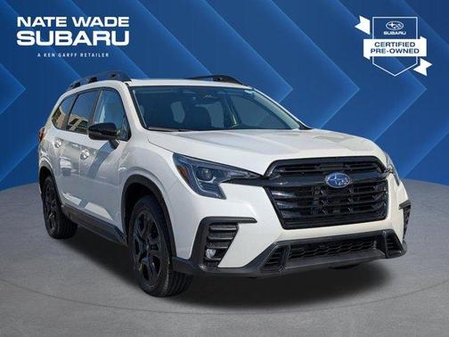 Crystal White Pearl 2023 Subaru Ascent Onyx Edition