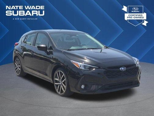 Crystal Black Silica 2024 Subaru Impreza Sport