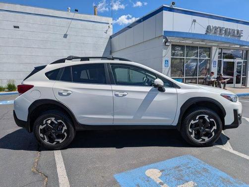 Crystal White Pearl 2023 Subaru Crosstrek Limited