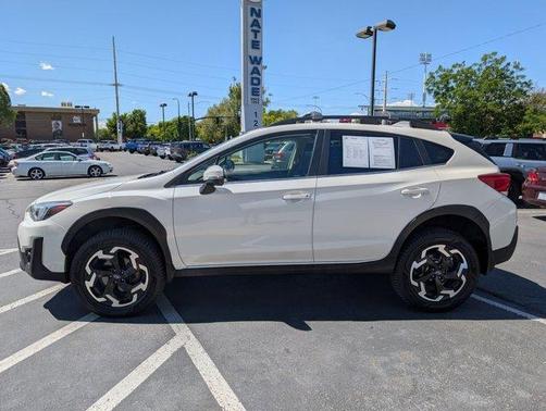 Crystal White Pearl 2023 Subaru Crosstrek Limited