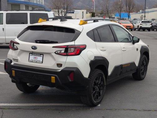 Crystal White Pearl 2024 Subaru Crosstrek Wilderness