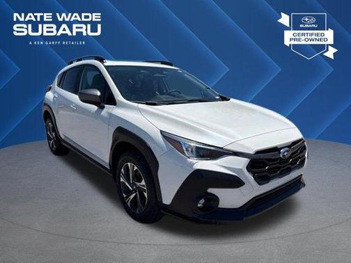 Crystal White Pearl 2024 Subaru Crosstrek Premium