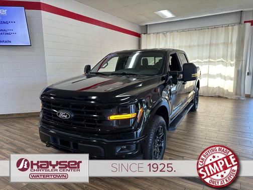 Agate Black Metallic 2024 Ford F-150 XLT
