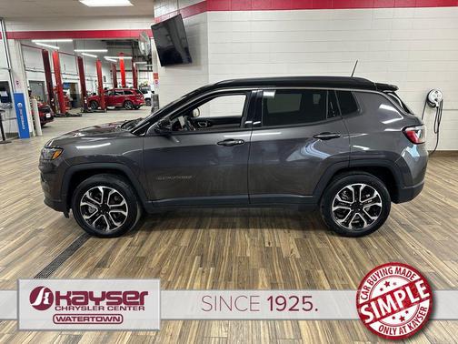 Baltic Gray Metallic Clearcoat 2024 Jeep Compass Limited